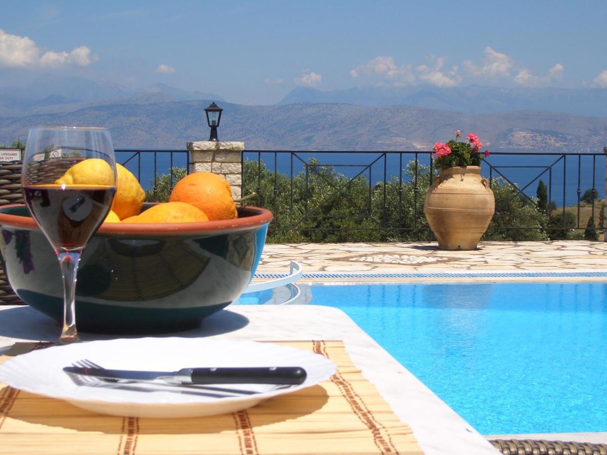 Villa Bacchus Kassiopi Corfu Kültér fotó