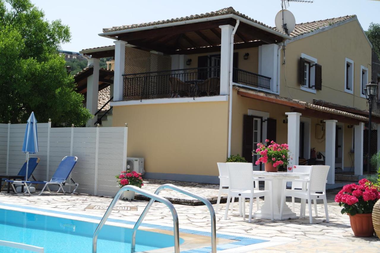 Villa Bacchus Kassiopi Corfu Kültér fotó